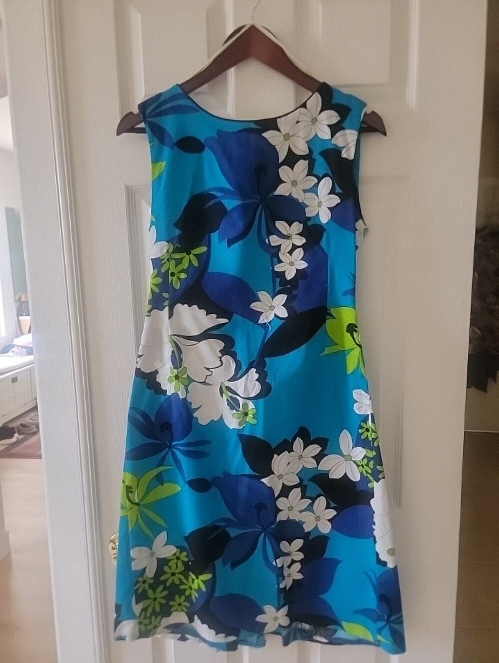 Vintage Polynesian Bazaar Hawaiian Aloha Dress.
